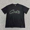 Cor Basic Series Short Sleeve T-Shirt Phantom Letter Print Couple Style Loose Fit Tee