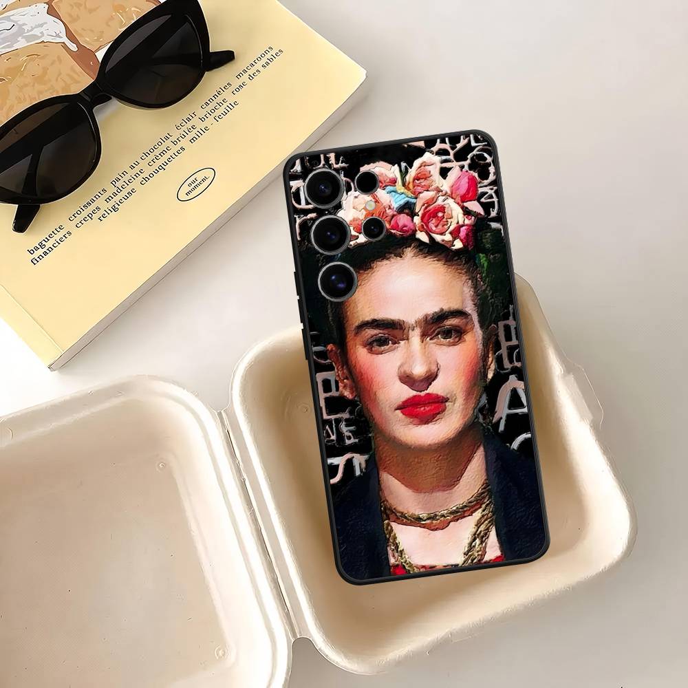 Модный Чехол F-Frida K-KahlosS Для Samsung Galaxy Case S25 S23 S22 S21 S30 S20 S10 Ultra Plus FE Мягкий Чехол из ТПУ