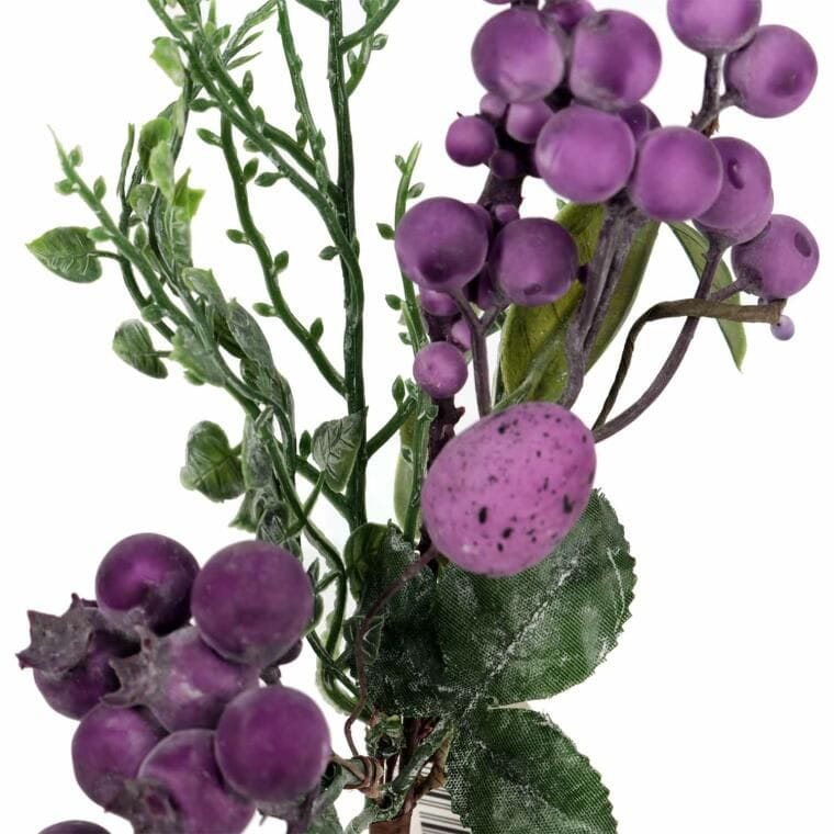 PIK Easter branch with egg 26 CM purple