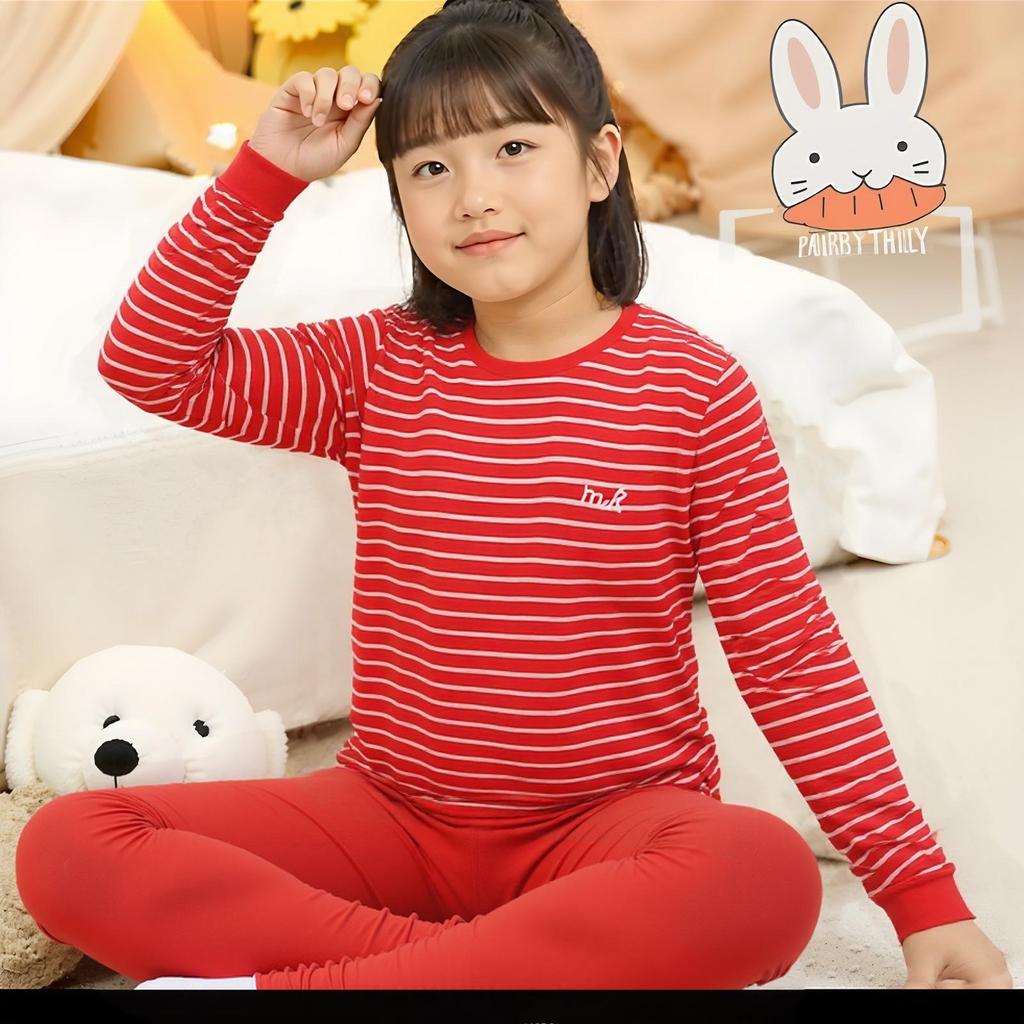 Уютное двустороннее утолщенное нижнее белье для детей и подростков