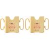 Agard Dottu Dot Infant Handle Cup Holder Dotram, Yellow, 2 Pcs.