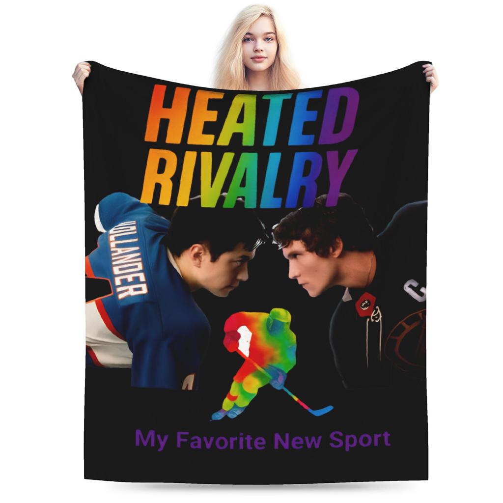 Warm Cozy Blanket Travel Office Ilya Shane Hockey Romance Heated Rivalry Throw Blanket Print  Bedspread For Home Decor