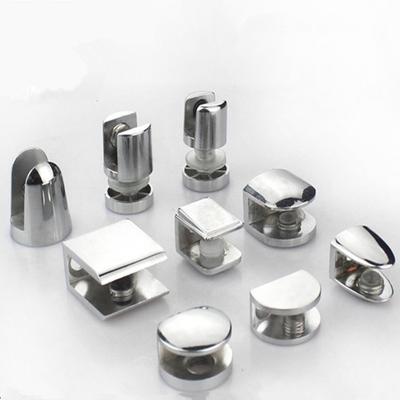 4 шт. Цинковый сплав Стеклянный зажим держатель деревянная полка кронштейн-клипса Мебельная фурнитура Аксессуары ручной инструмент