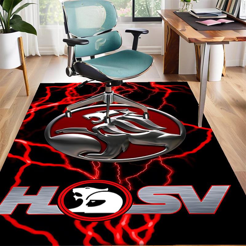 Holden Polyester Carpet, Soft Indoor Mat for Office Chair, Living Room, Computer Desk - Decorative Home Office Rug Design