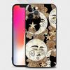 Забавный чехол для телефона с изображением солнца и луны для Iphone 14 13 12 11 Pro Max Xs Max Xr X 7 8 Plus 12 Mini 6s, силиконовый чехол черного цвета