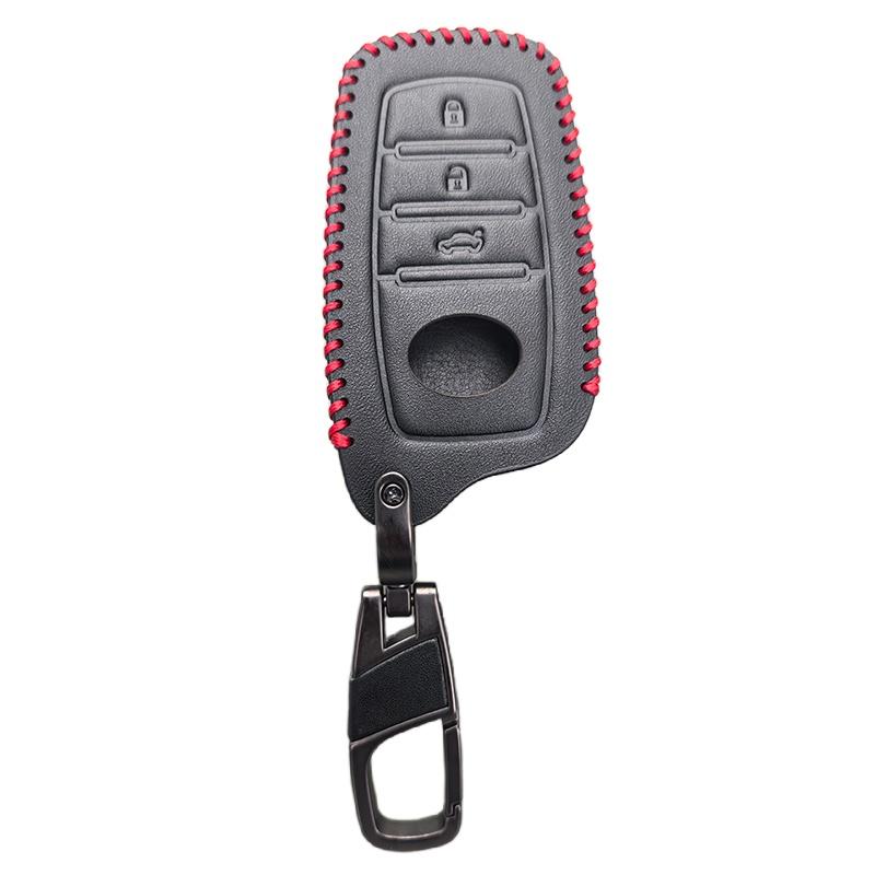 Кожаный чехол-футляр для автомобильного ключа для Toyota Tacoma Fortuner Corolla Venza Grand Highlander Rav4 Xse Prime Land Cruiser Hilux