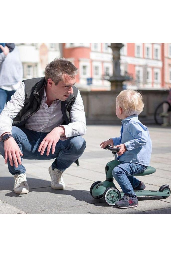 Scoot Ride Highway Kick 1 Forest Kids Scooter Kickboard Tricycle подлинная гарантия на продукт и [включая японский язык]