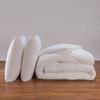 Duvet - Anti-dust Mite - 240x260 Cm - 300 G/m² - 2 Pillows Included - White Polyester