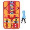 Felt Busy Board Develop Life Skills Safe Material Toddler Activity Sensory Board for Home Early