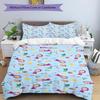 3pcs Duvet Cover Set (1*Duvet Cover + 2*Pillowcase, Without Core),Masha and The Bear Print Bedding Set, Bedroom Decor, All‑Season, Birthday Gift