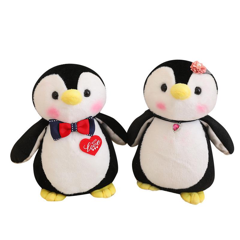 Penguin Doll Little Plush Toy Cute Couple Children Sleeping Doll Gift Style