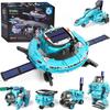 Self-Assembled Solar-Powered 6-in-1 Space Robot Toy Kit