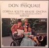 LP Пластинка ГАЭТАНО ДОНИЦЕТТИ / ФЕРНАНДО КОРЕНА - Дон Паскуале SET2801 Decca 1964 Великобритания Классика Б/У