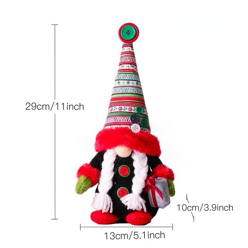 10 стилей, рождественские гномы, карлик, безликая кукла, плюшевые игрушки, рождественские украшения, принадлежности для дома, новогодний декор Navidad