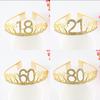 1St Birthday Cake Crown, Digital Birthday Hat, Bridal Party Banquet Rhinestone Hair Accessories Headband