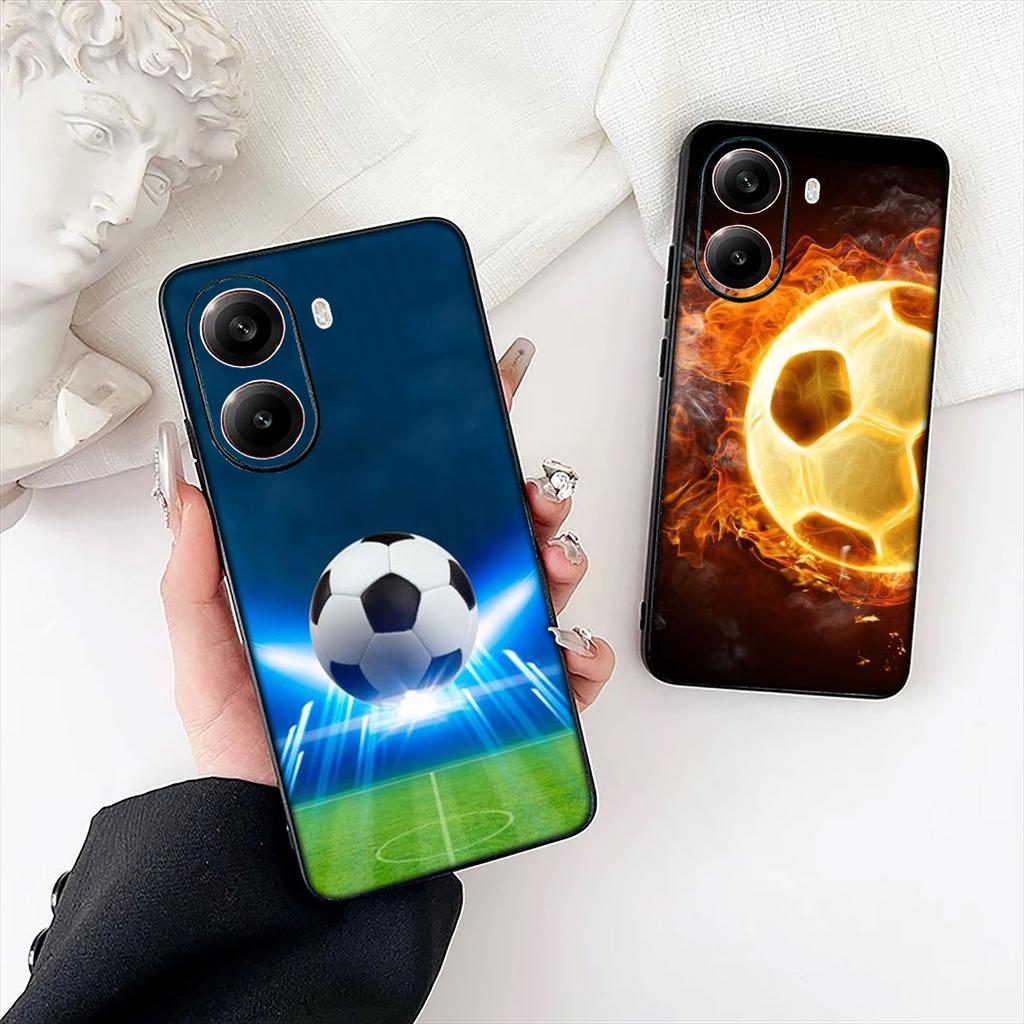 Чехол для телефона Xiaomi Poco C85 C65 C75 X7 X6 M6 M8 F7 F8 Ultra F6 Pro с принтом «Любовь к футболу»