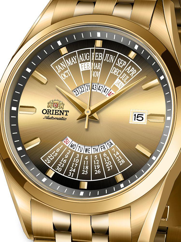 Orient Автоматические механические часы с циферблатом из нержавеющей стали RA-BA0001G10B