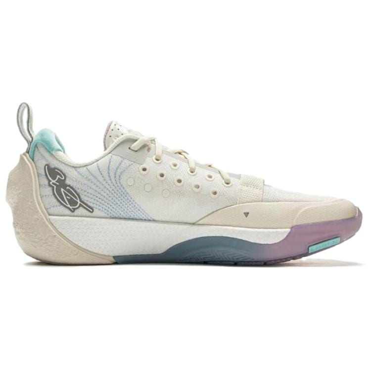 Li Ning All City 13 Низкие Баскетбольные Кроссовки Мужские Бело-Синие ABAV017-1