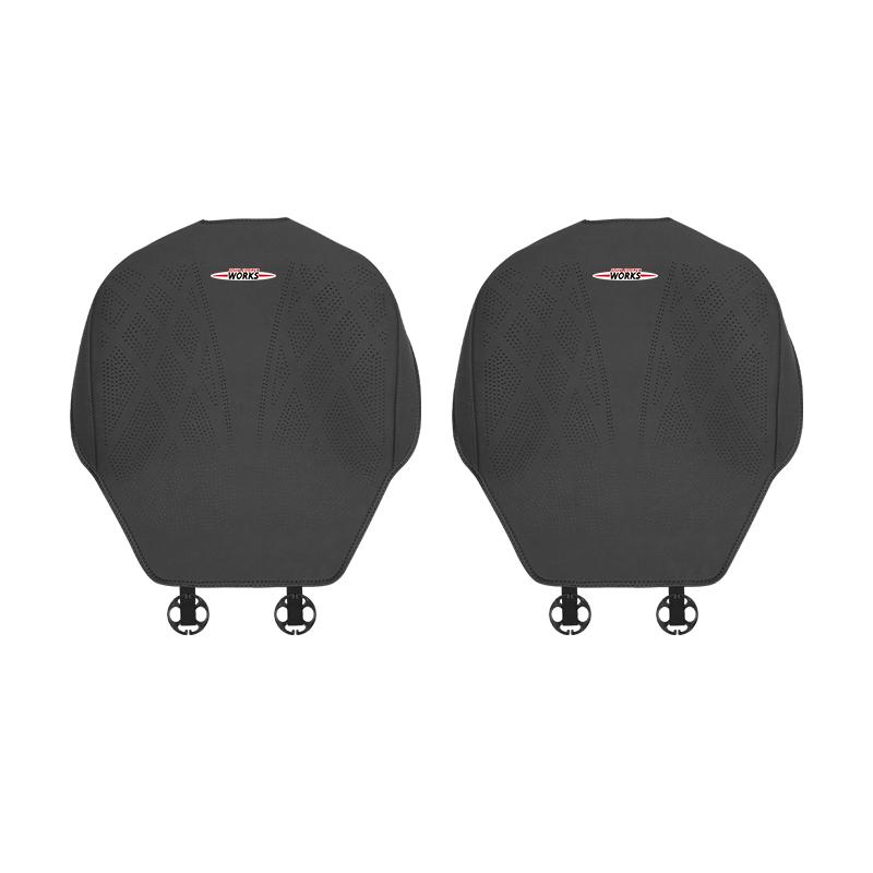Keychain Car Seat Blcak Cushion Breathable Protector Pad Auto Interior For Mini One JCW F54 F55 F56 F57 F60 R53 R55 R56 R57 R58 w3
