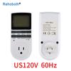 7 Days Programmable Timer Socket Outlet 110V-230V Dual Voltage with US/EU/UK/AU Plug Digital Display for Home Appliance3