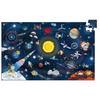 DJECO Observation Puzzle Space 200PCS Jigsaw Puzzle Space 200 Piece for Elementary School Students Puzzle Search Picture Search Object Rocket Planet