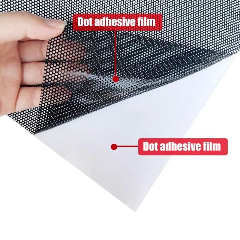 Наклейки на автомобильные окна Сотовая пленка Автомобильная наклейка Защита от ультрафиолета Солнцезащитный козырек Боковые накладки на автомобильные фары Пленка для задних фонарей