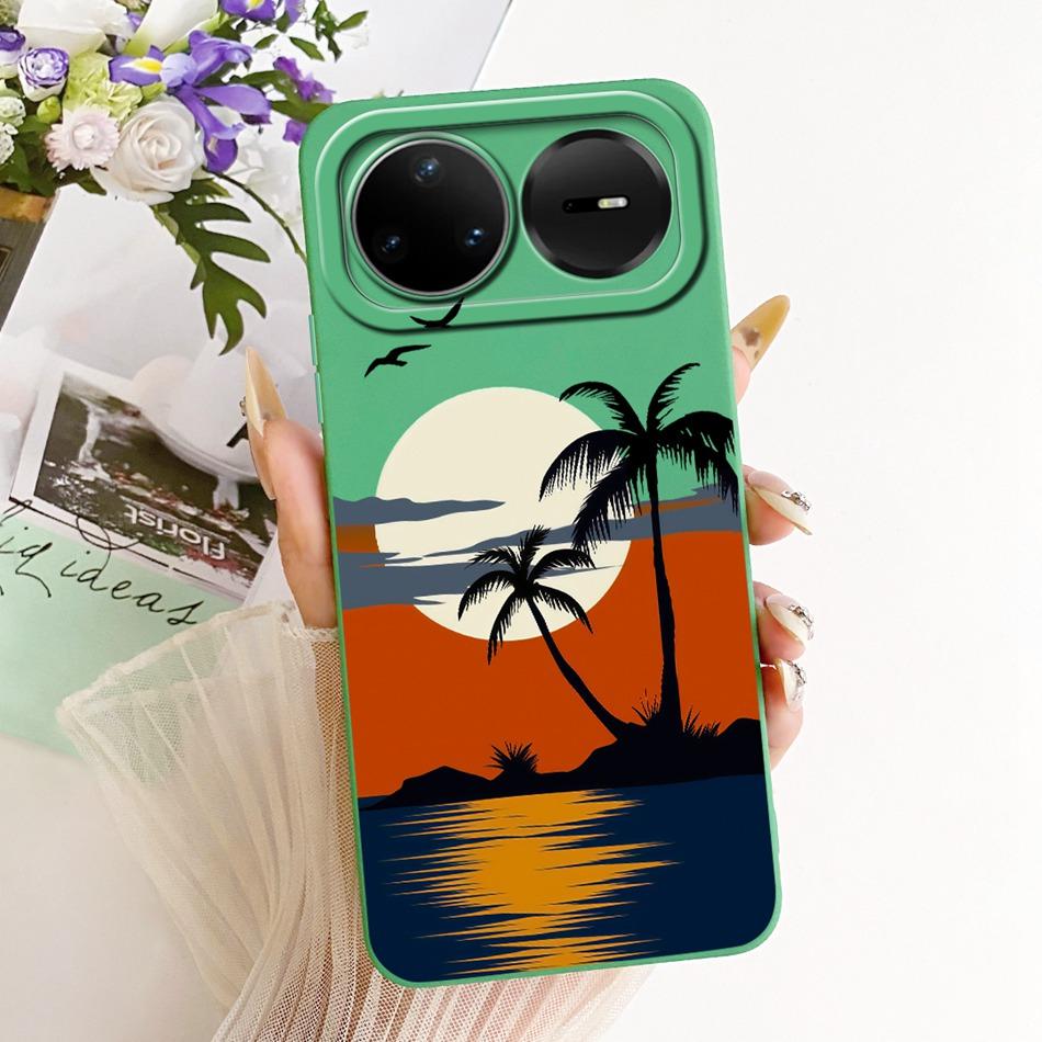 For Huawei Nova 15 Pro 15 15Ultra Fashion Dusk Beach Painting Phone Case For Huawei Nova15 15Pro Soft Silicone Covers Bumpers