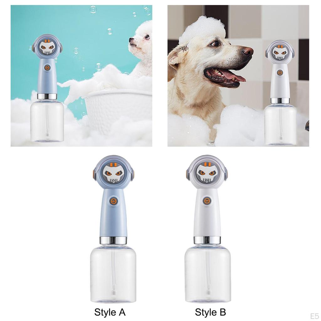 Автоматический распылитель пены для мытья собак, устройство для смешивания шампуня для домашних животных