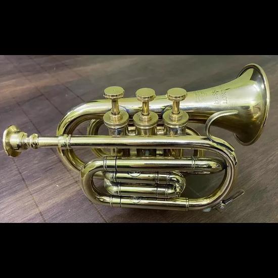 Винтажная морская полированная труба для студентов, музыкальная труба, горн