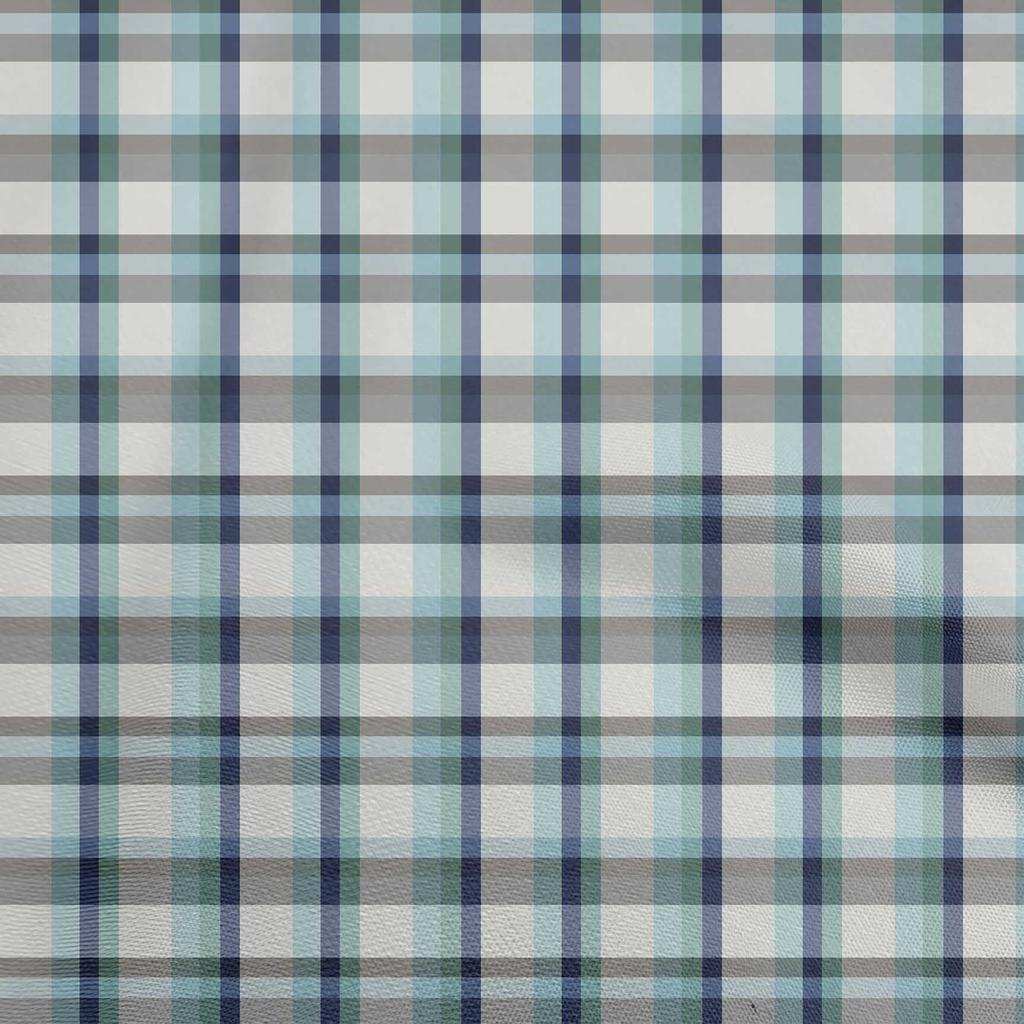 oneOone Cotton Flex Brown Fabric Check Fabric For Sewing Printed Craft Fabric By The Yard 40 Inch
