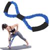 Elderly Stroke Recovery Elastic Tension Resistance Band Fitness Strength Training Pulling RopeBlue 40LB