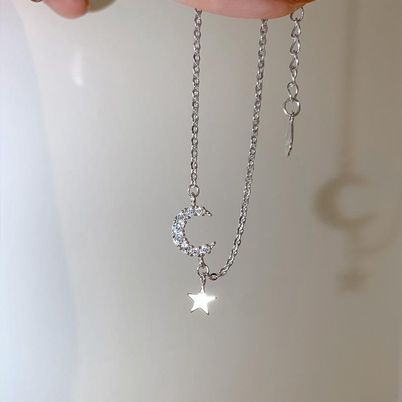 Star Moon Girlfriend Sweet Bracelet Girl Niche Cold Wind Design Advanced Sense Light Luxury