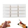 1 Pc12 with Rectangular Mousse Cake Silicone Mold, Baking DIY Rectangular Body Chocolate Sandwich Ice Cream Mold