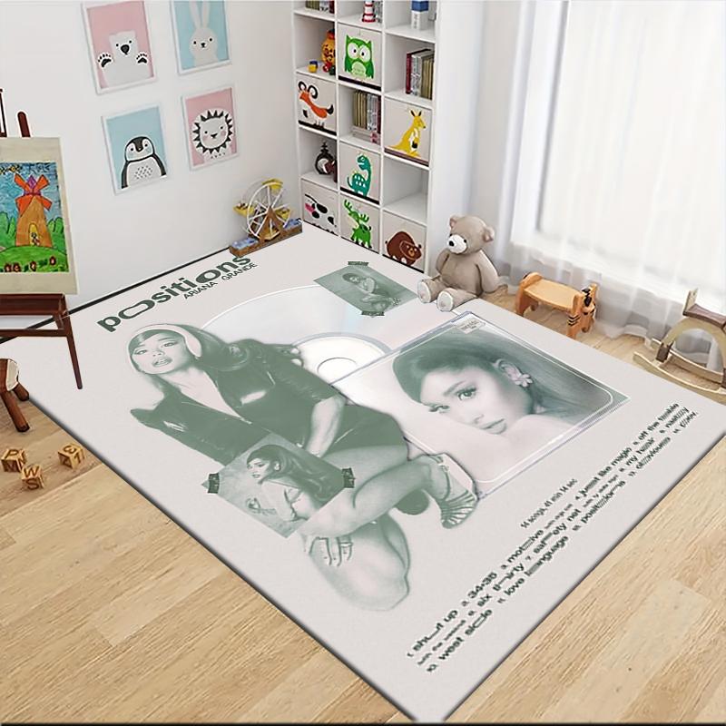 Positions Album Artwork Carpet Rug Soft Washable Antislip Home Living Room Sofa Mats Personalized Christmas Rug
