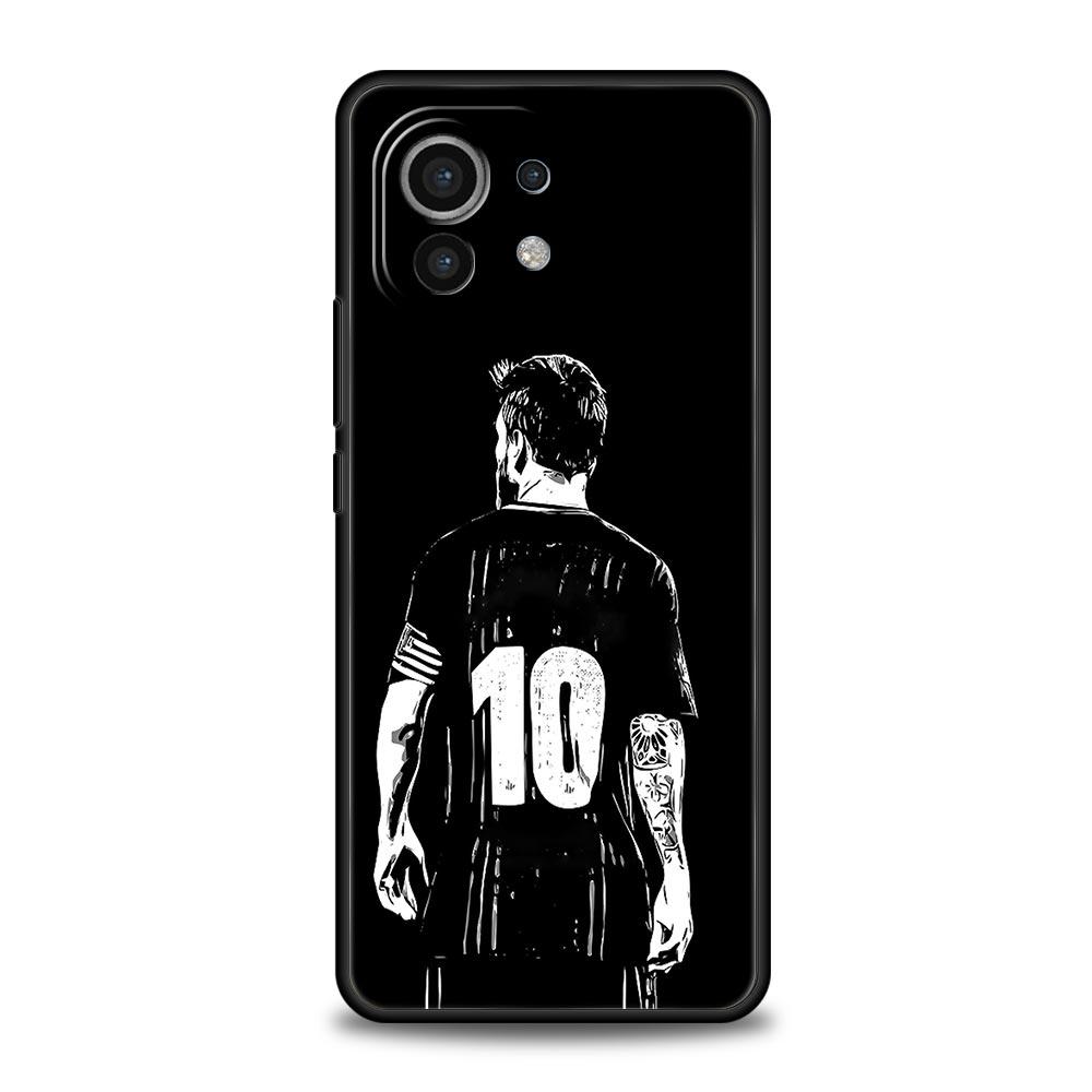 Чехол для телефона Футбол 10 Игроков для Xiaomi Mi 17 Pro Max 15 14 13 12 11 Ultra 15T 14T 13T 12T 11T Pro Lite Мягкий ТПУ Корпус