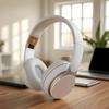 Складные Bluetooth-наушники для спорта, накладные, с долгим сроком службы батареи, для активного использования