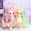 Кукла ICY DBS Blyth Middie, шарнирное тело, 20 см, индивидуальная кукла, кукла телесного цвета или полный комплект, включающий одежду и обувь, игрушка «сделай сам», подарок для девочек
