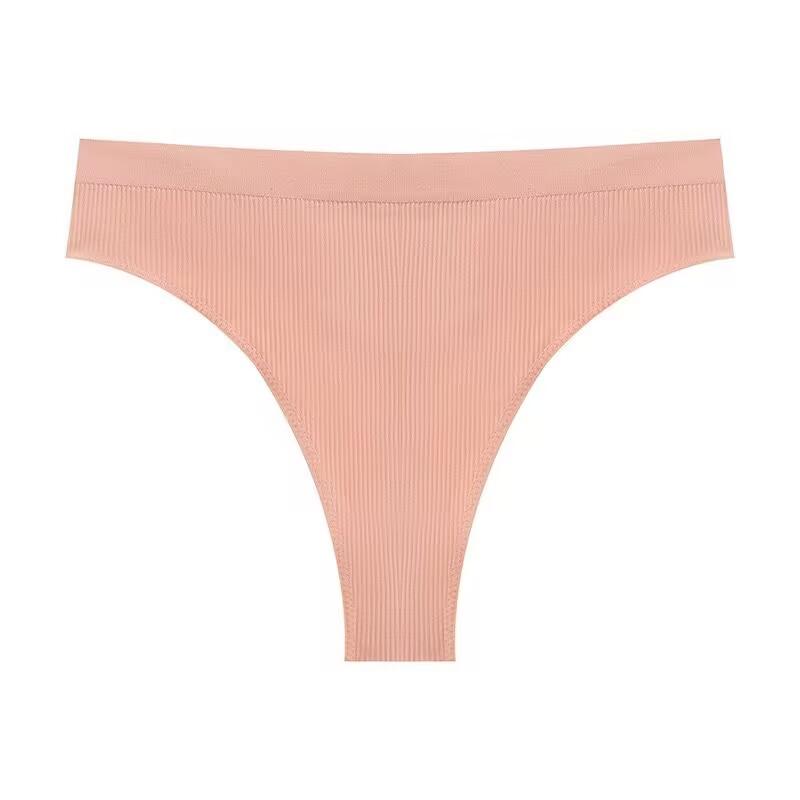 4PC/set Sexy T-back G-String Thong For Women Comfortable Cotton Panty Underwear