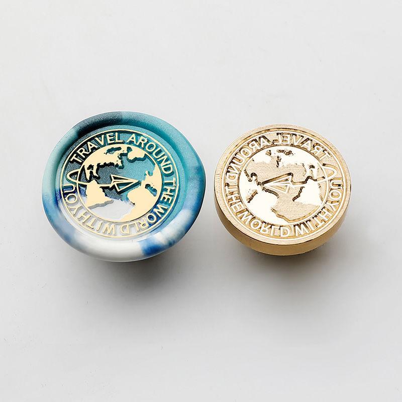 Гравированные латунные штампы головки огнестойкие штампы набор восковых зерен