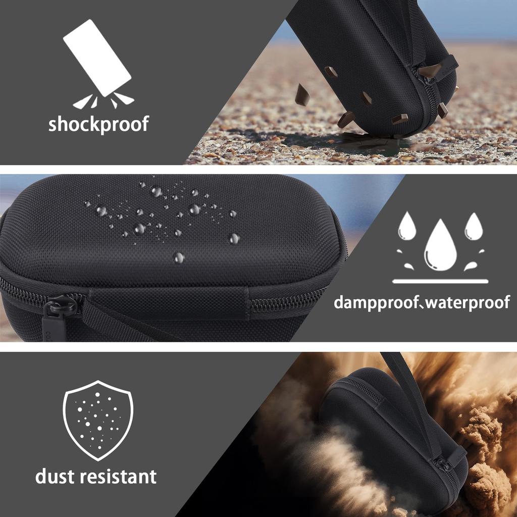 Anker Soundcores Select 4 Go Bluetooth Speaker Portable Speaker Storage Black co2CREA (Case Only) Case, -