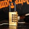 Locks Pure Cooper Security Tool Mini Password Code Brass Combination Lock Padlock Password Lock