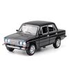 1/24 Российская LADA 2106 Металлическая модель автомобиля Литая игрушечная модель автомобиля Звук и свет Детская игрушка Коллекционные предметы Подарок на день рождения