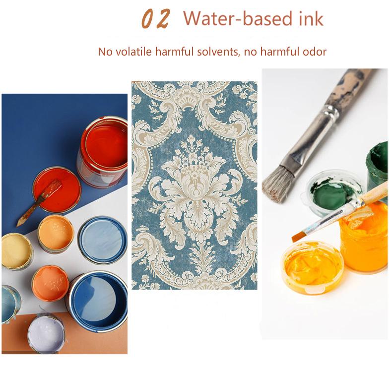 0,53*10 м ретро европейские итальянские дамасские обои викторианские нетканые обои наклейки на стену