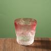 Прозрачный стакан для напитков Glacier Glass с цветовым градиентом, стакан для виски, пива, крепких напитков, термостойкая, стильная посуда для воды, сока