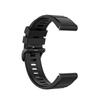 Rubber Smart Watch Replacement Band [22mm Width] for Garmin Fenix 6/5
