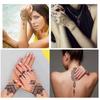 Decals Fake Tattoo for Women Henna Tattoo Body Art Sticker Black Tattoo Stickers Temporary Tattoo