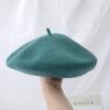 Women's Cross-Border Wool Beret: Autumn/Winter Korean-Style, British Retro Octagonal Painter Hat for Large Head Circumference