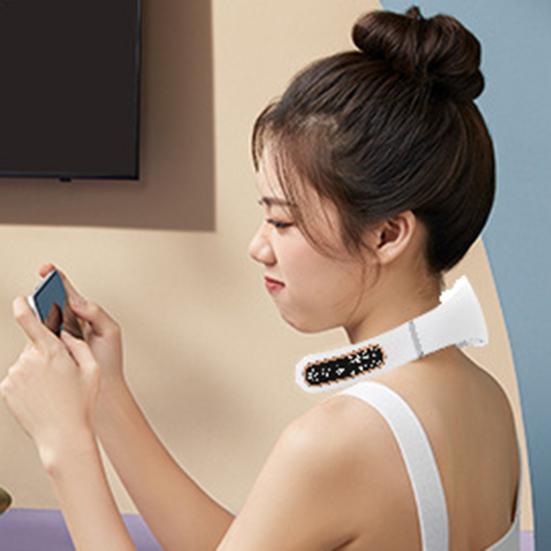 Электрический массажер шейного отдела позвоночника с 4/6/8 головками, 6 режимов, 15 уровней импульсной силы, USB перезаряжаемый массажер для облегчения боли в шее, подарки для мужчин и женщин