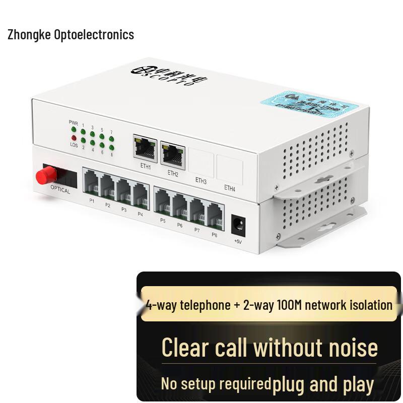 Zhongke Optoelectronics Telephone Fiber Optic Multiplexer