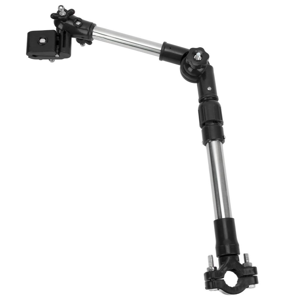 Stainless Steel Bike Umbrella Holder 360° Adjustable Electric Bike Umbrella Holder Bicycle